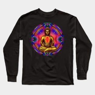 Mandala Magic - Tao Buddha Long Sleeve T-Shirt